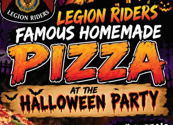 Homemade Pizza by the Legion Riders