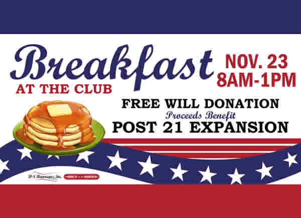 Post 21 Expansion Breakfast