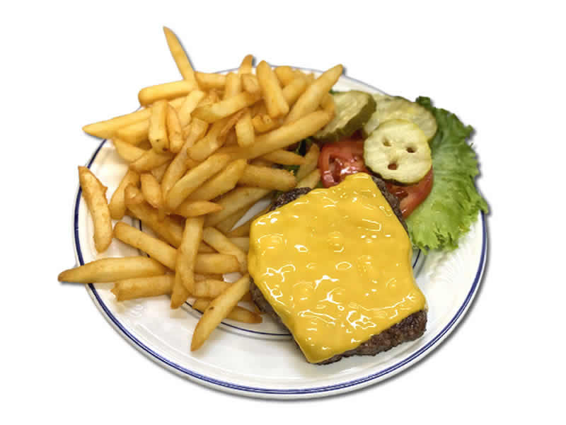Enjoy an amazing burger and fries at the American Legion in Moorhead, Minnesota.